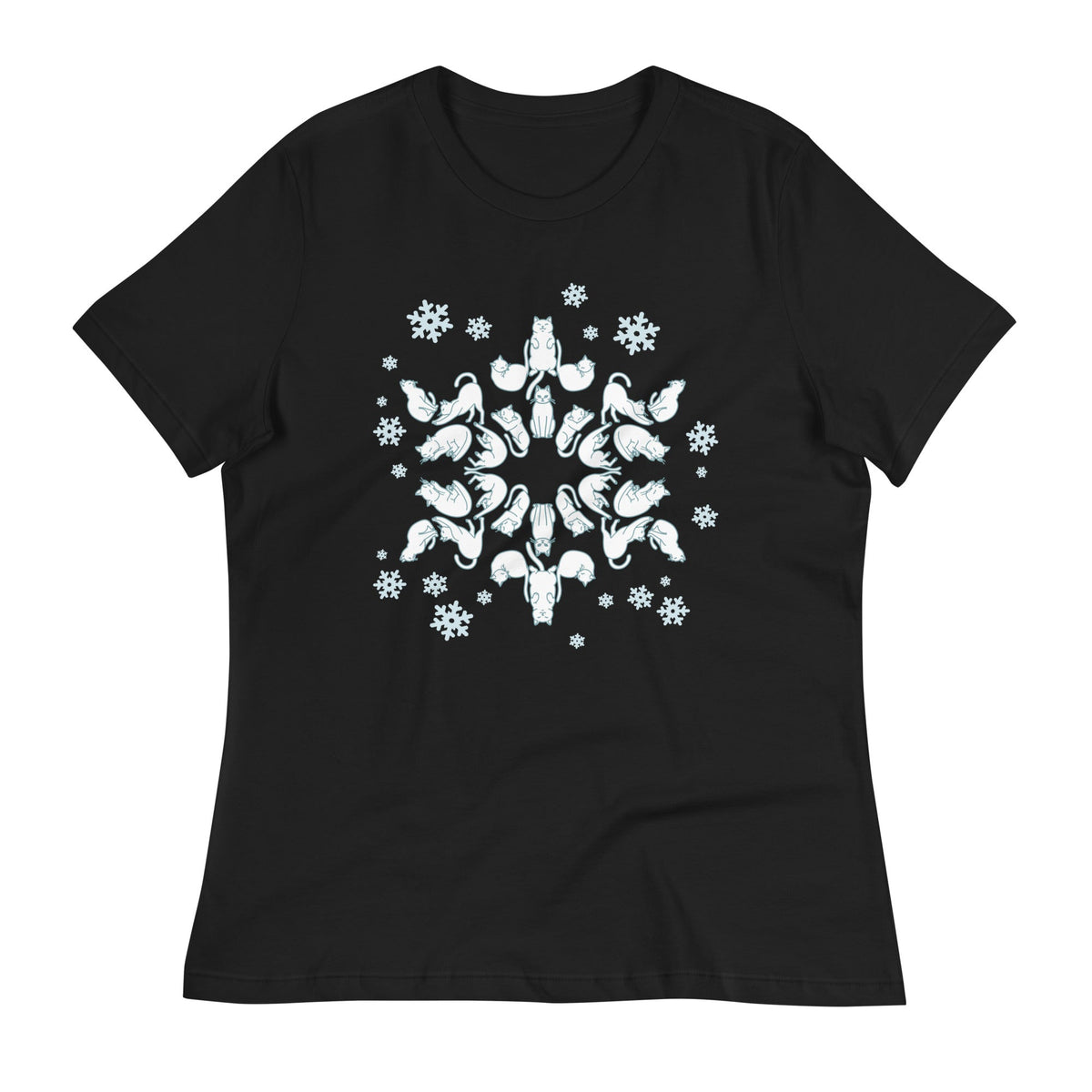 Cat Snowflake Women's Signature Tee product image 2