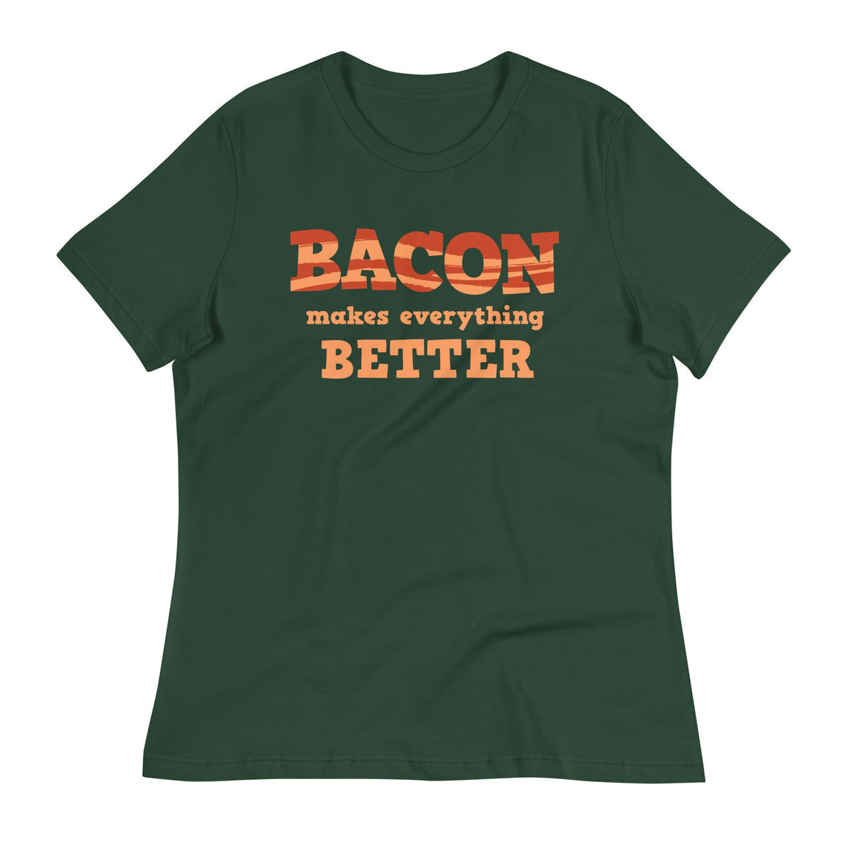 Bacon Makes Everything Better Women's Signature Tee product image 5