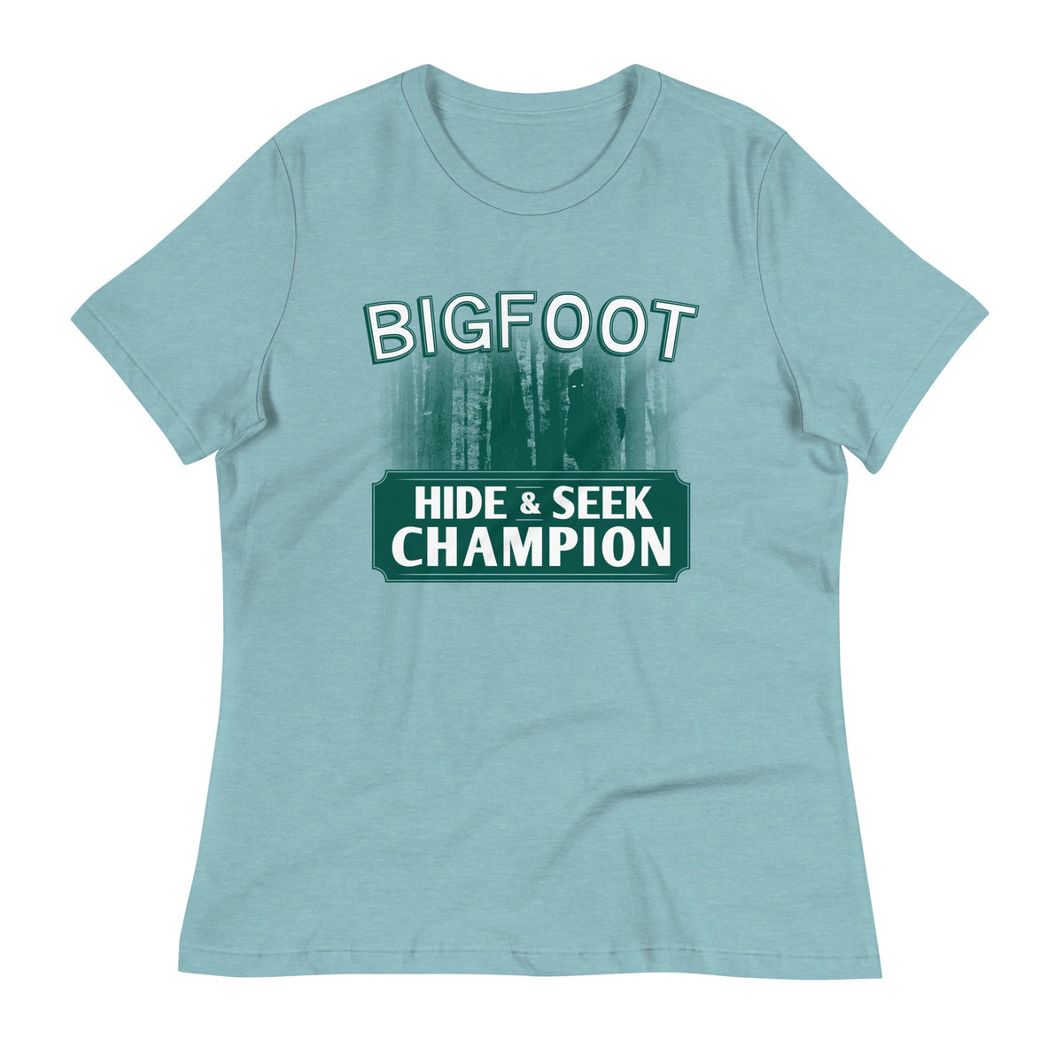 Bigfoot Hide And Seek Champion Women's Signature Tee product image 4