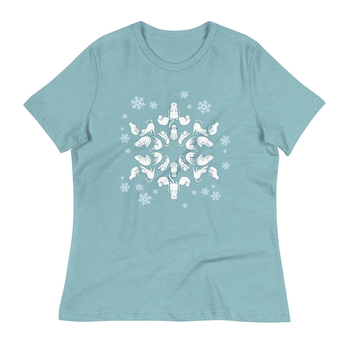 Cat Snowflake Women's Signature Tee product image 5