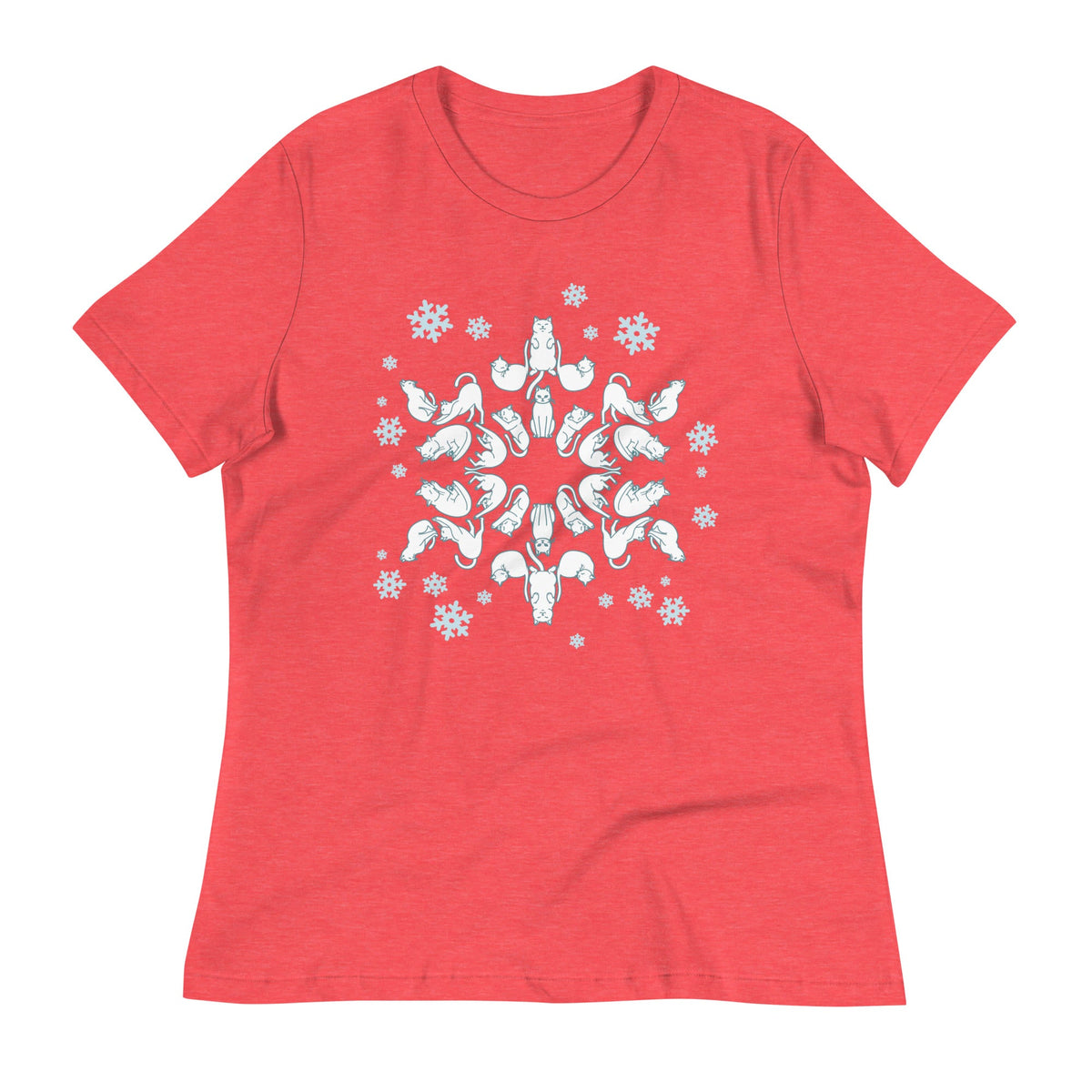 Cat Snowflake Women's Signature Tee product image 3