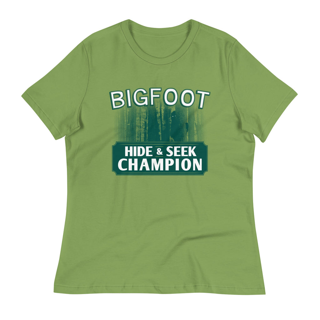 Bigfoot Hide And Seek Champion Women's Signature Tee product image 1