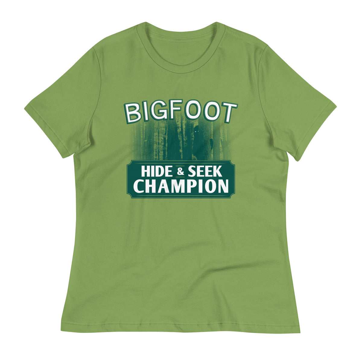 Bigfoot Hide And Seek Champion Women's Signature Tee product image 1