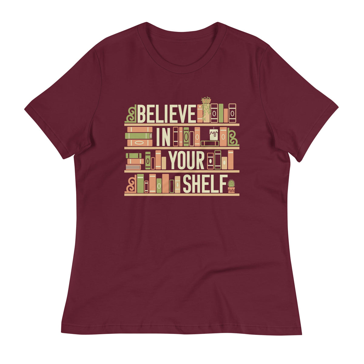 Believe In Your Shelf Women's Signature Tee product image 2
