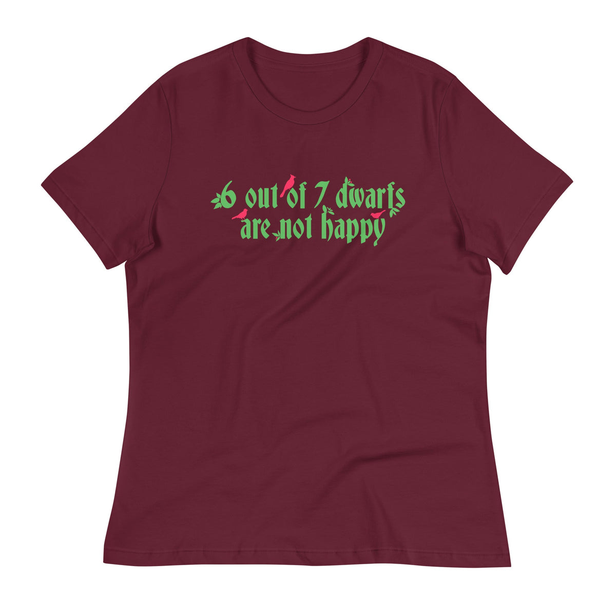 6 Out Of 7 Dwarfs Women's Signature Tee product image 5