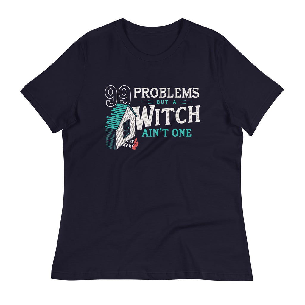 99 Problems But A Witch Ain't One Women's Signature Tee product image 1