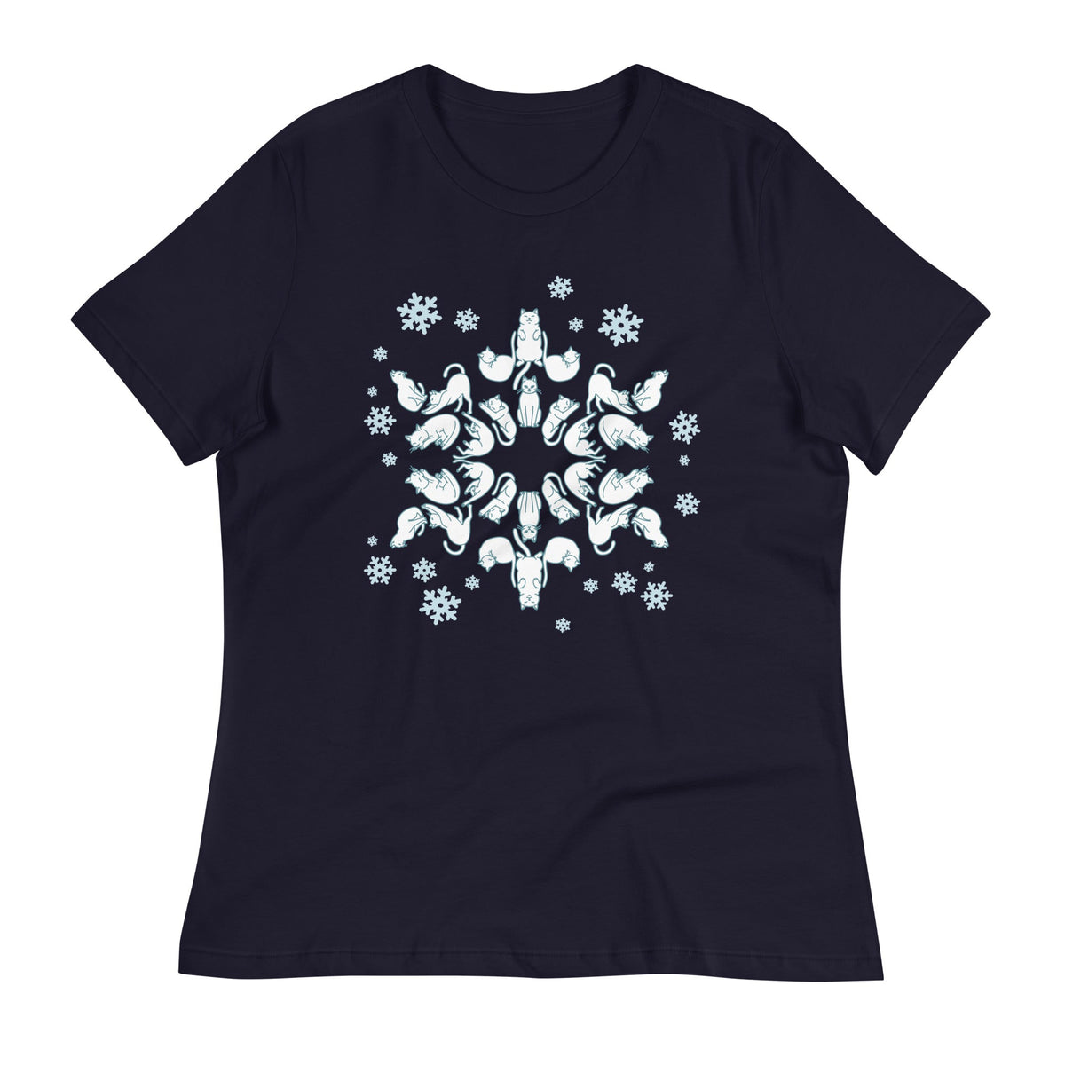 Cat Snowflake Women's Signature Tee product image 1