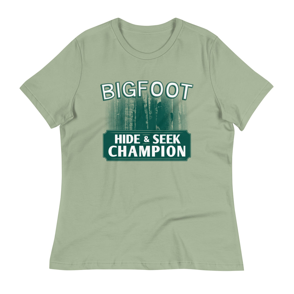 Bigfoot Hide And Seek Champion Women's Signature Tee product image 7