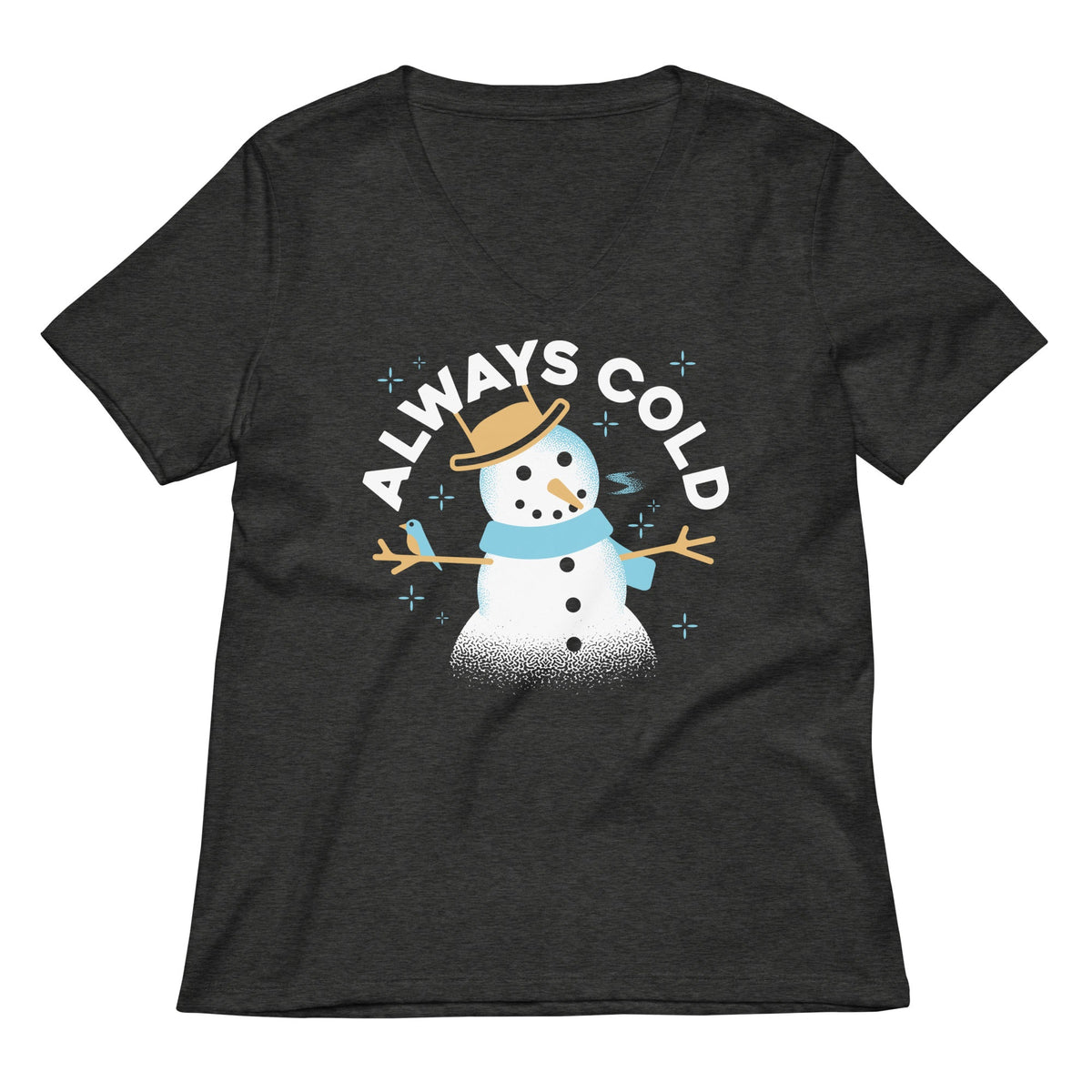 Always Cold Women's V-Neck Tee product image 3