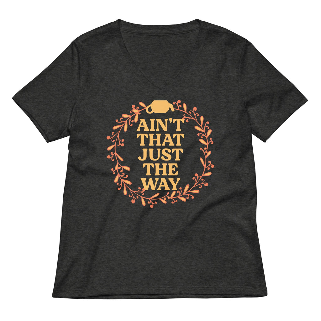 Ain't That Just The Way Women's V-Neck Tee product image 3