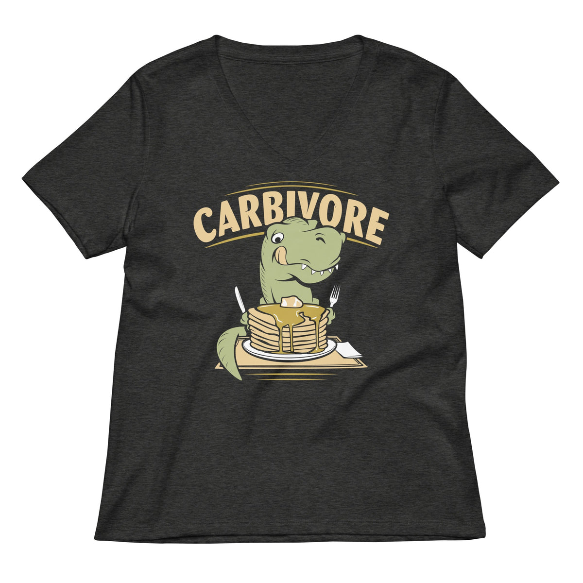Carbivore Women's V-Neck Tee product image 1
