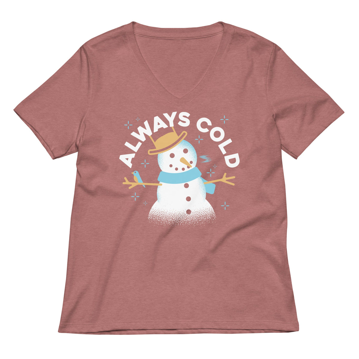 Always Cold Women's V-Neck Tee product image 5