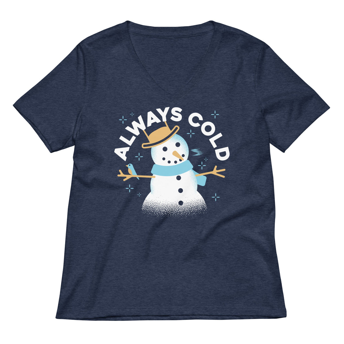 Always Cold Women's V-Neck Tee product image 2