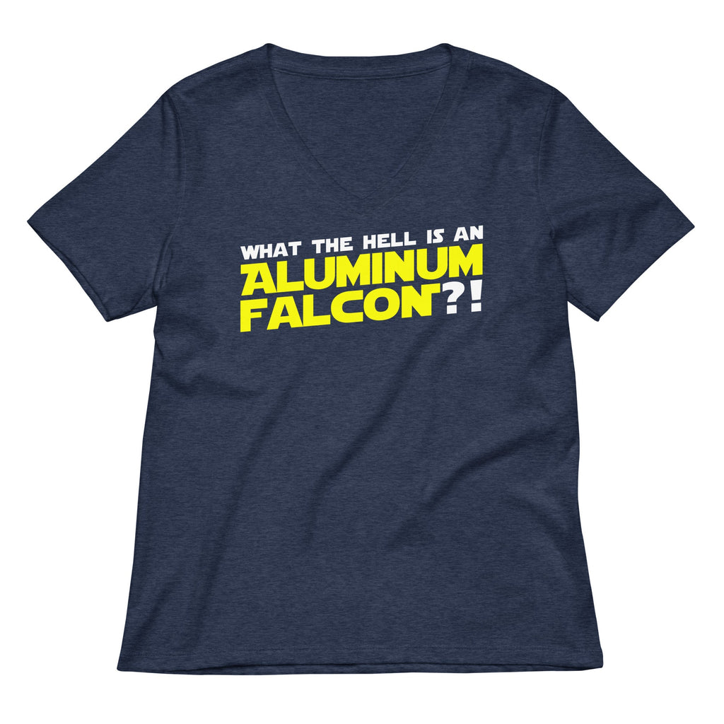 Aluminum Falcon Women's V-Neck Tee product image 2