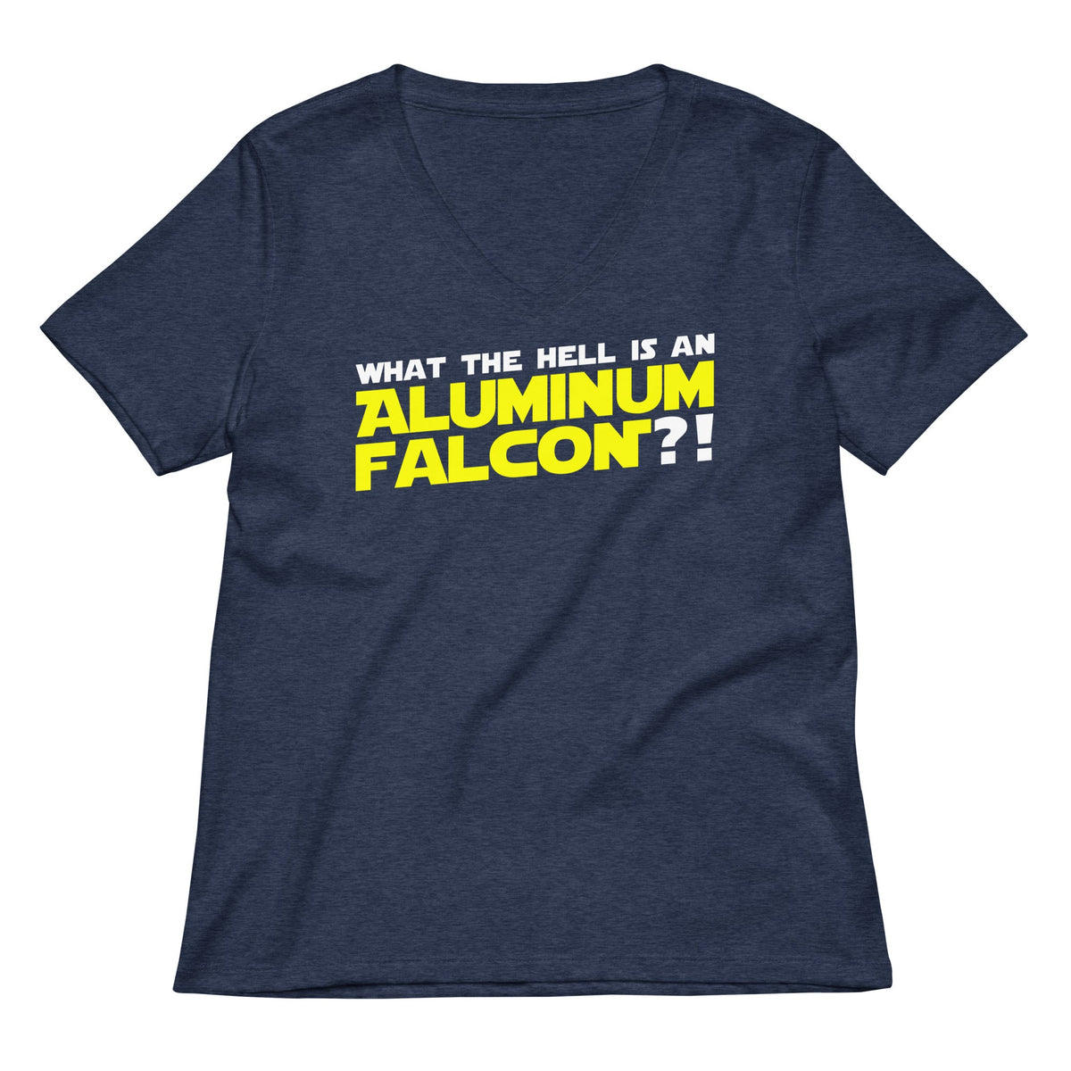 Aluminum Falcon Women's V-Neck Tee product image 2