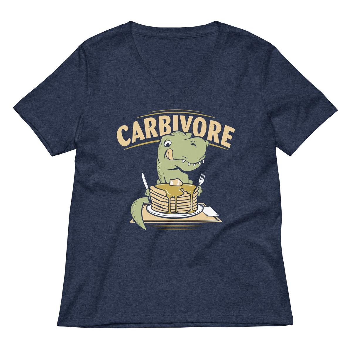 Carbivore Women's V-Neck Tee product image 3