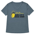 Burn Life's House Down Women's V-Neck Tee product image 1