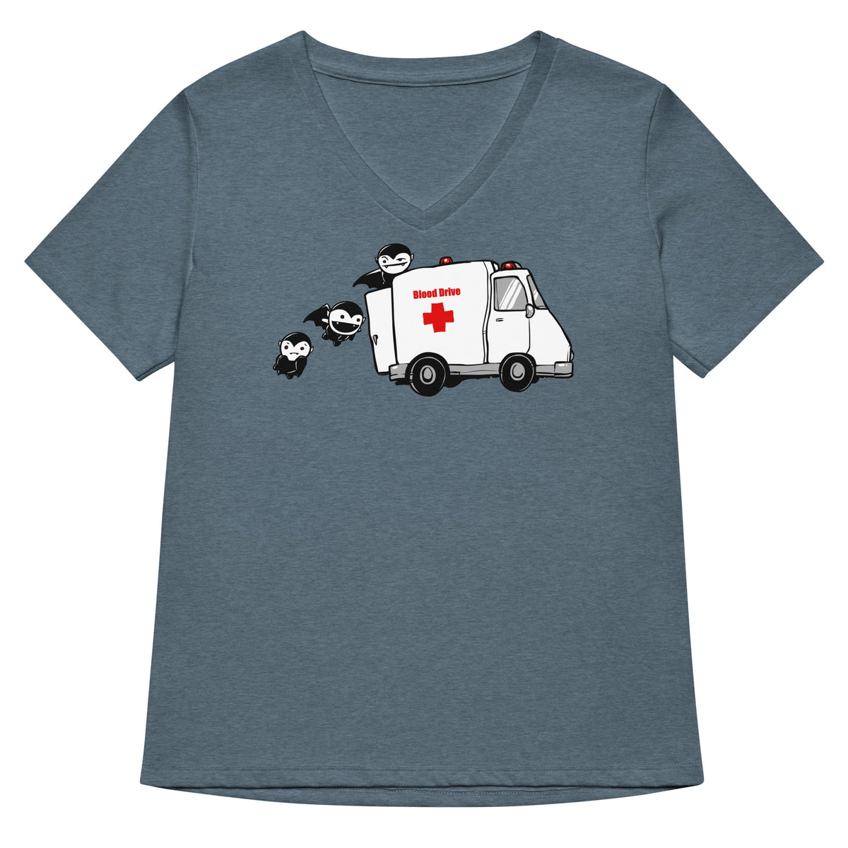 Blood Drive Vampires Women's V-Neck Tee product image 1
