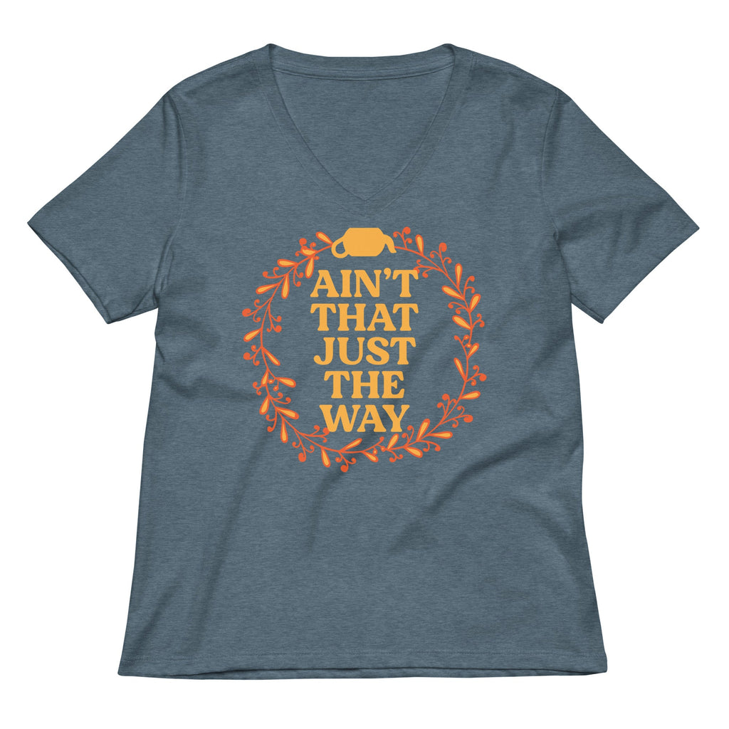 Ain't That Just The Way Women's V-Neck Tee product image 4