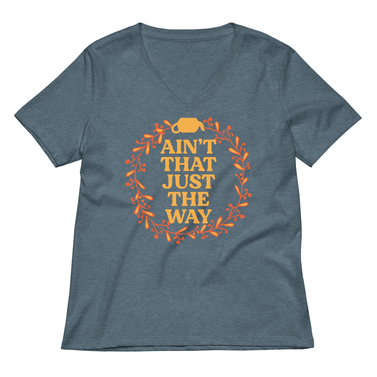 Ain't That Just The Way Women's V-Neck Tee product image 4