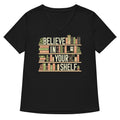Believe In Your Shelf Women's V-Neck Tee product image 1