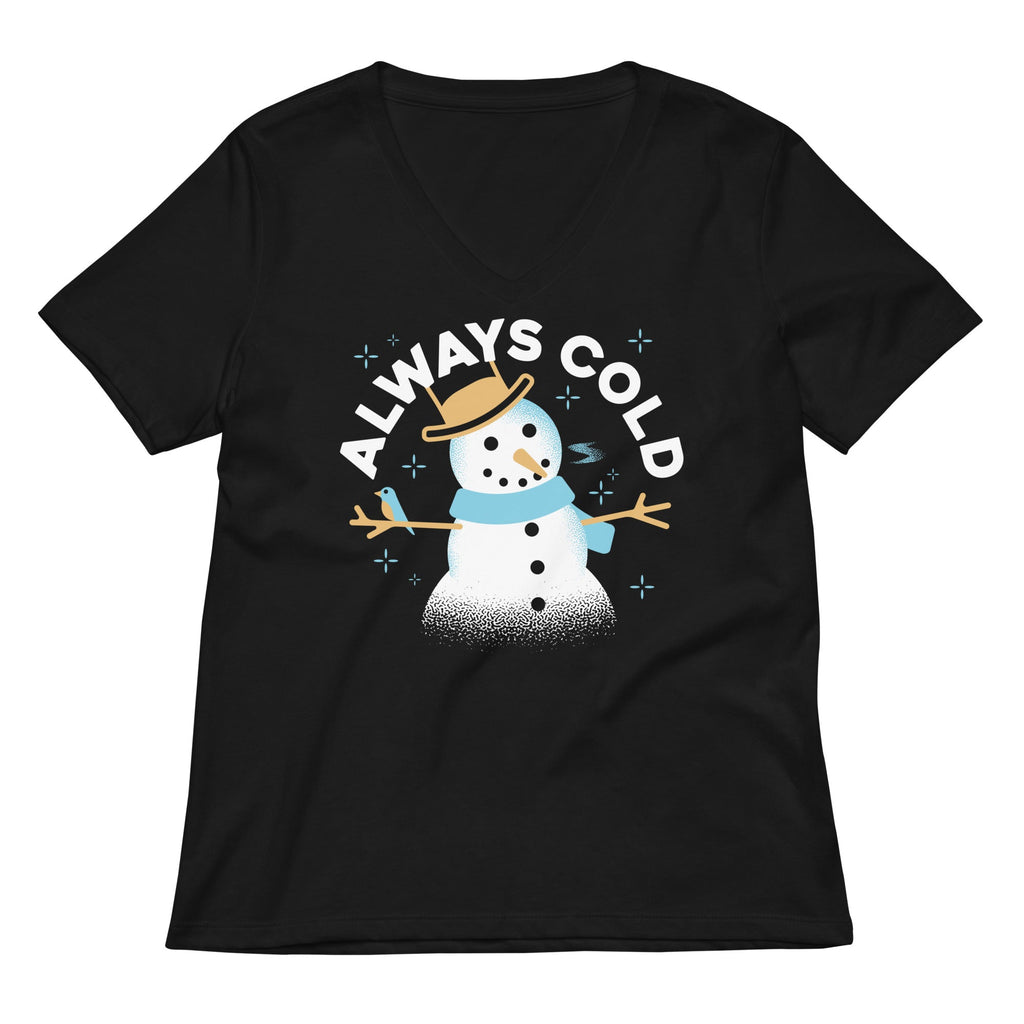 Always Cold Women's V-Neck Tee product image 1