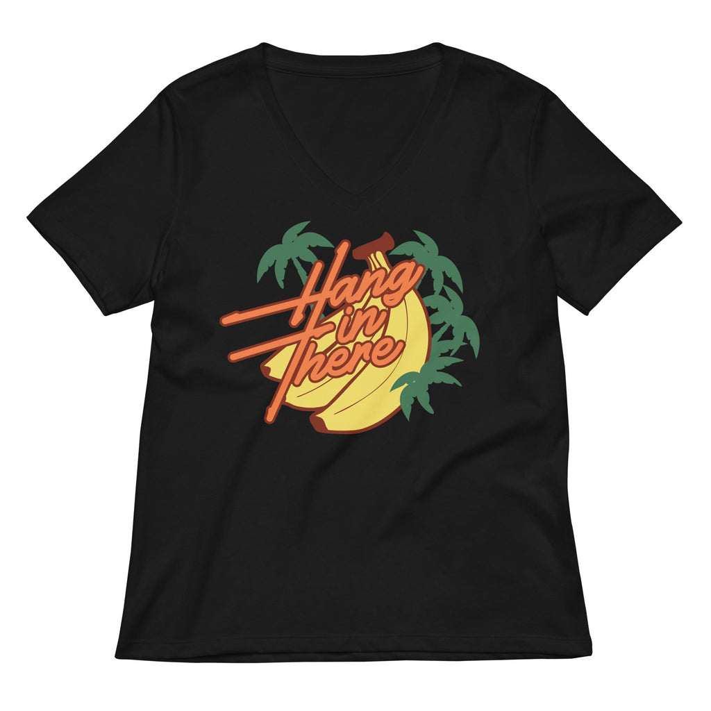Hang In There Women's V-Neck Tee product image 1