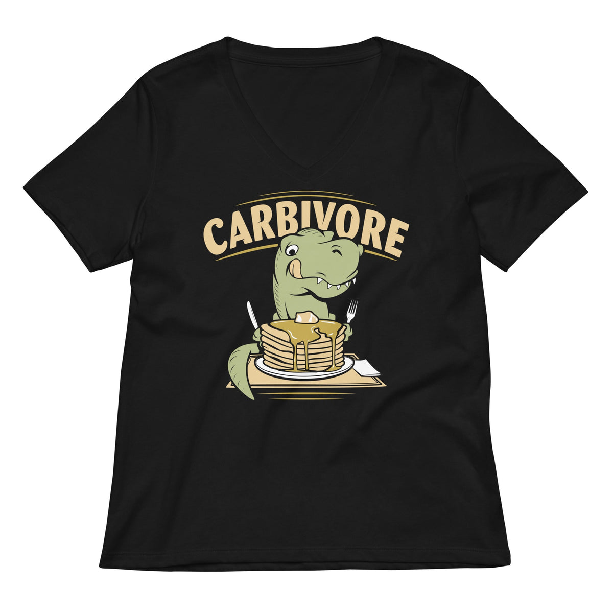 Carbivore Women's V-Neck Tee product image 2