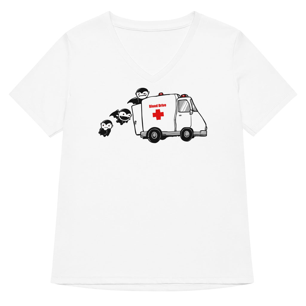Blood Drive Vampires Women's V-Neck Tee product image 3