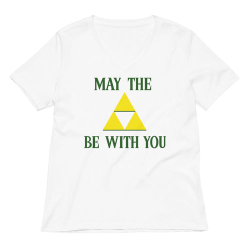 A Link To The Force Women's V-Neck Tee product image 1