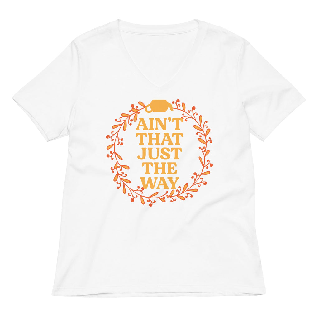 Ain't That Just The Way Women's V-Neck Tee product image 5