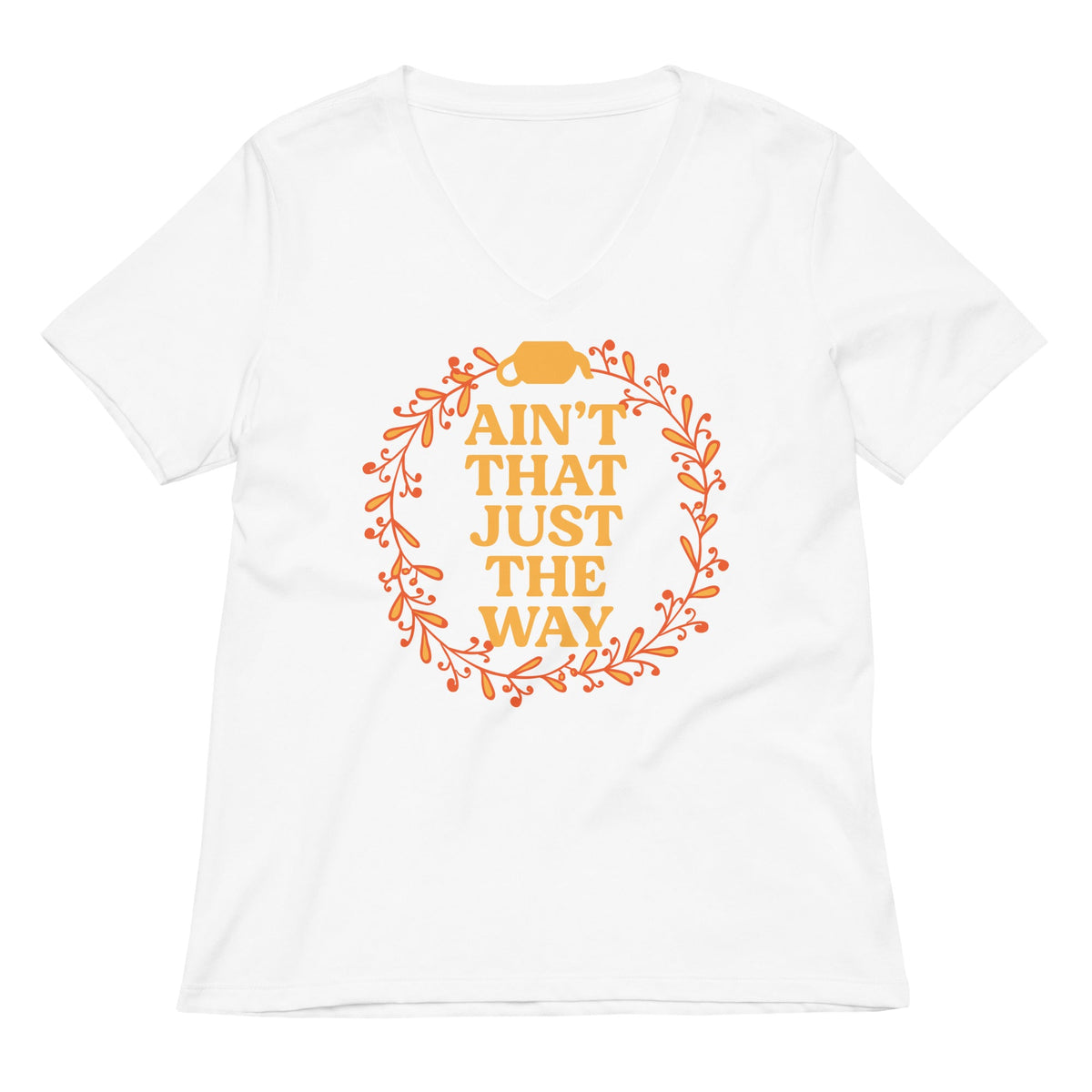 Ain't That Just The Way Women's V-Neck Tee product image 5
