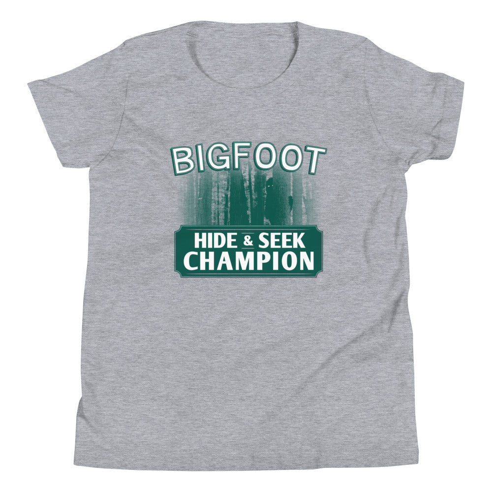 Bigfoot Hide And Seek Champion Kid's Youth Tee product image 2