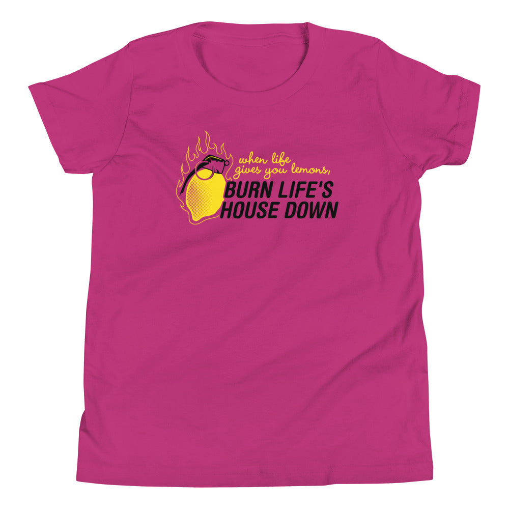 Burn Life's House Down Kid's Youth Tee product image 5