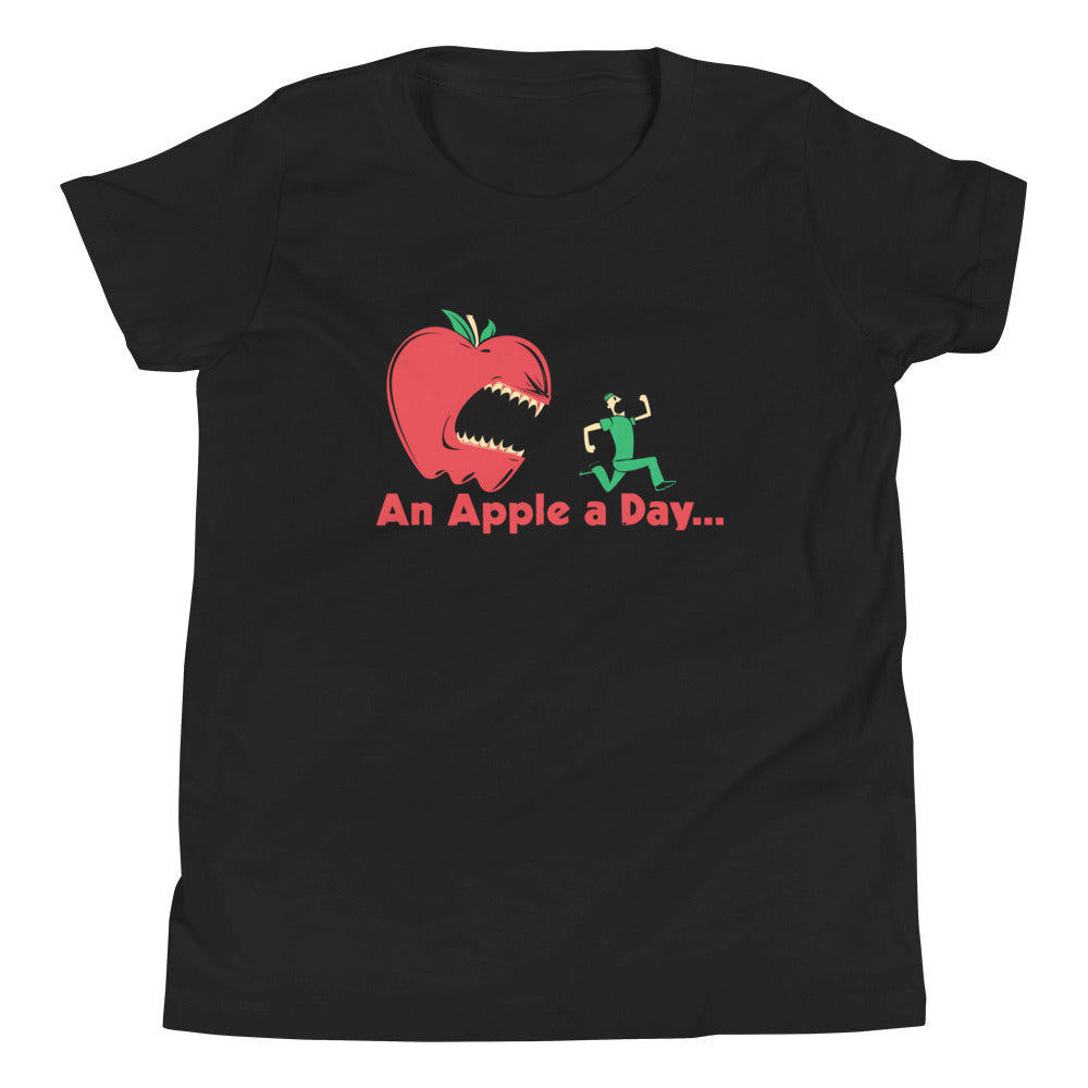 An Apple A Day… Kid's Youth Tee product image 1