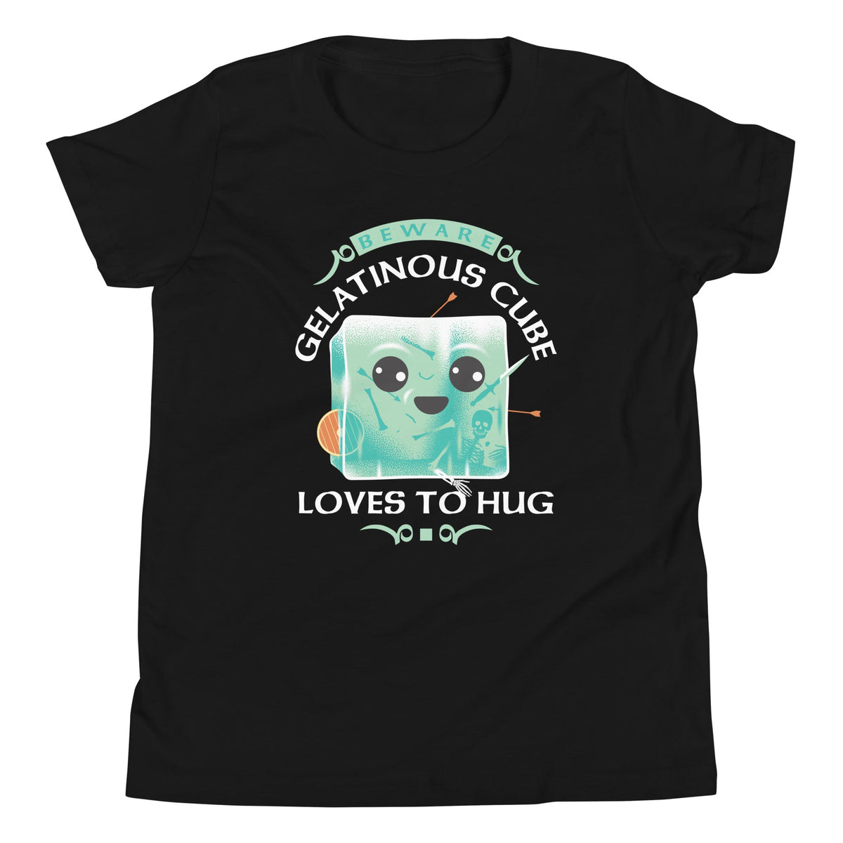 Gelatinous Cube Loves To Hug Kid's Youth Tee product image 7