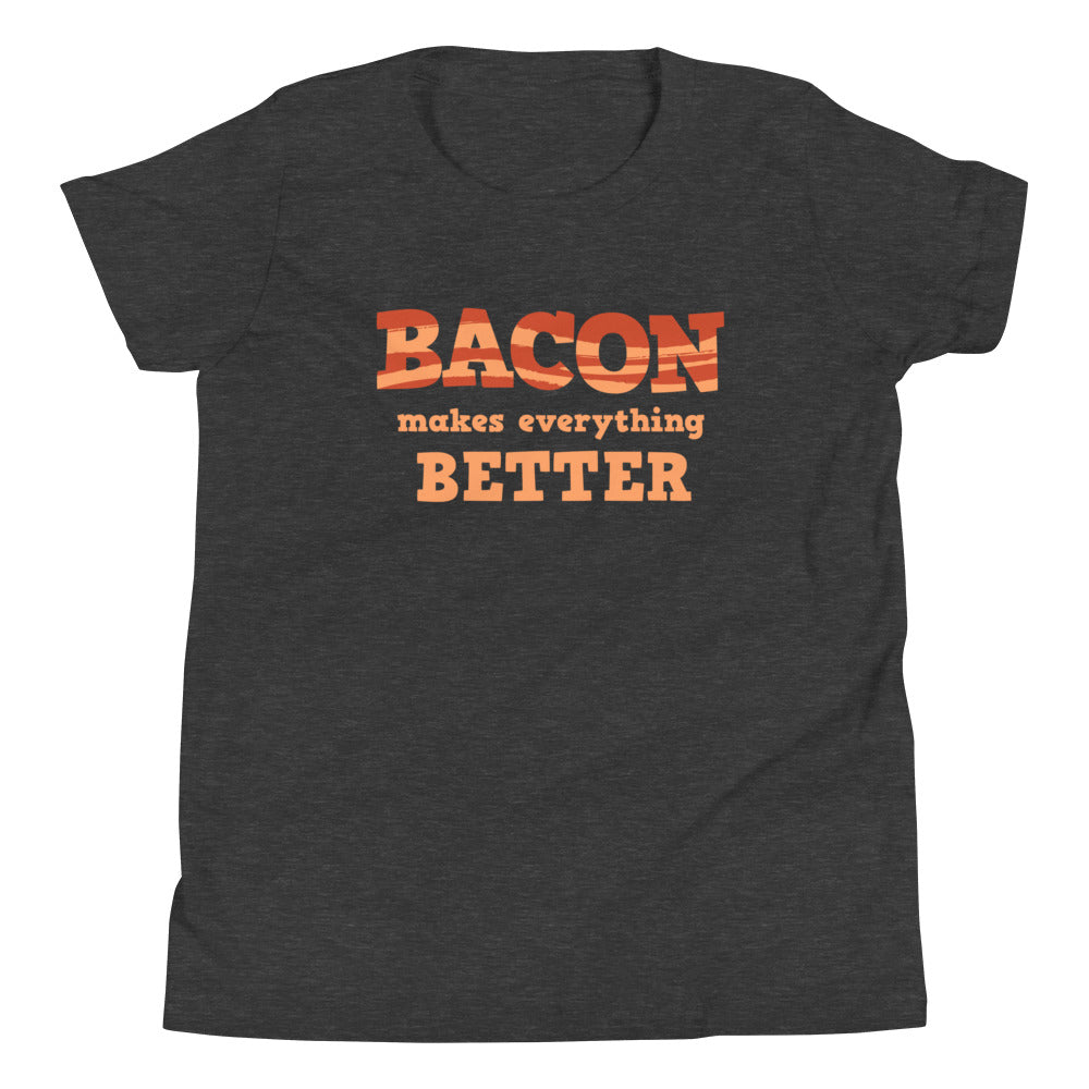 Bacon Makes Everything Better Kid's Youth Tee product image 4