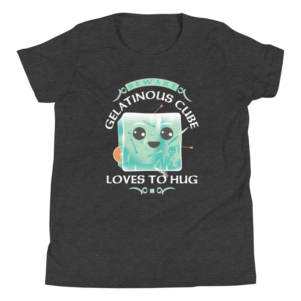 Gelatinous Cube Loves To Hug Kid's Youth Tee product image 1