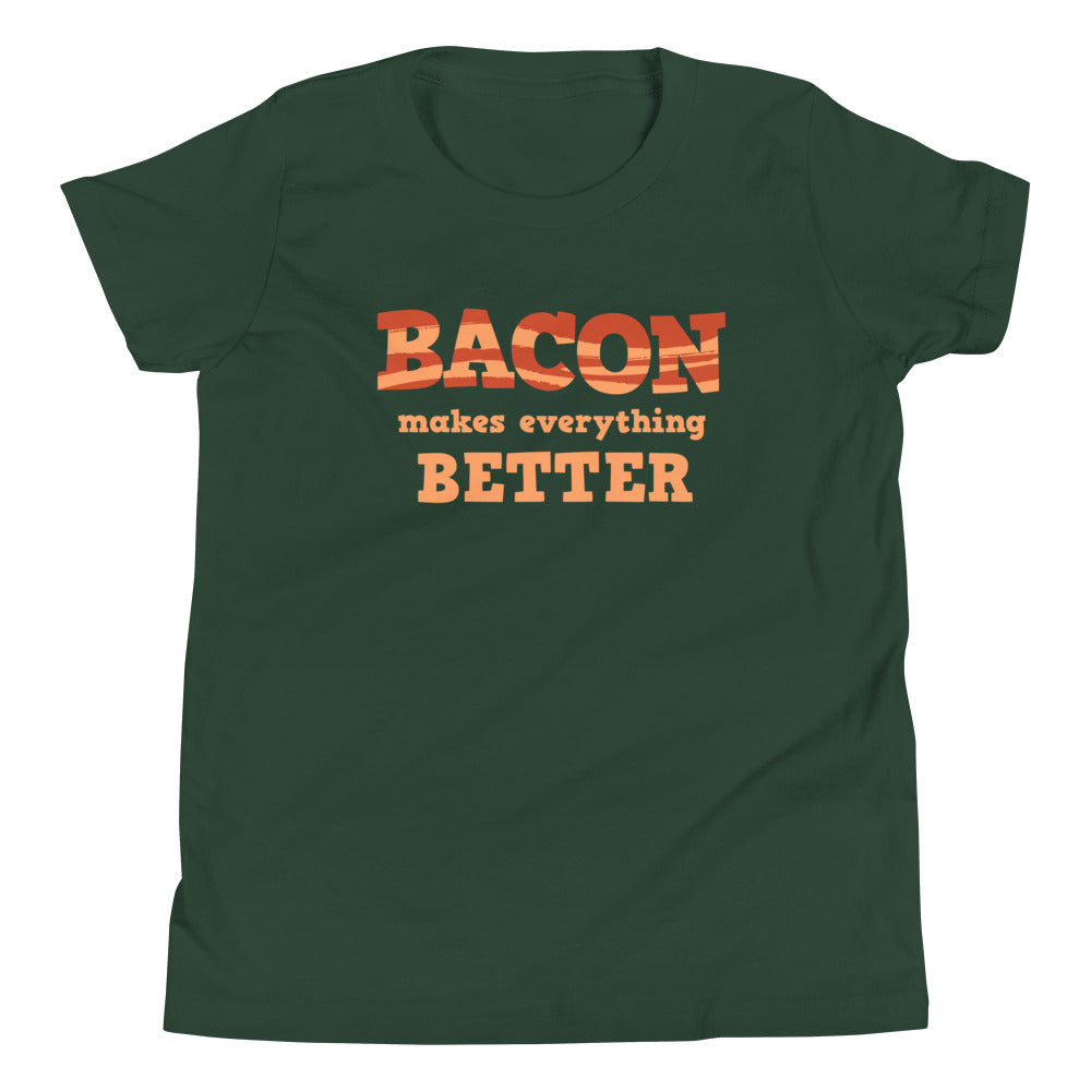 Bacon Makes Everything Better Kid's Youth Tee product image 3
