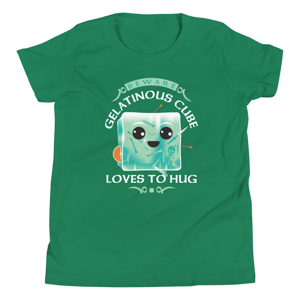 Gelatinous Cube Loves To Hug Kid's Youth Tee product image 6