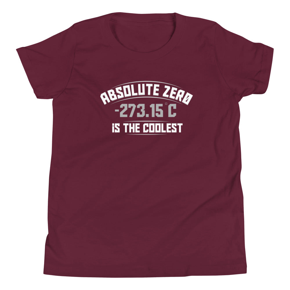Absolute Zero Is The Coolest Kid's Youth Tee product image 5