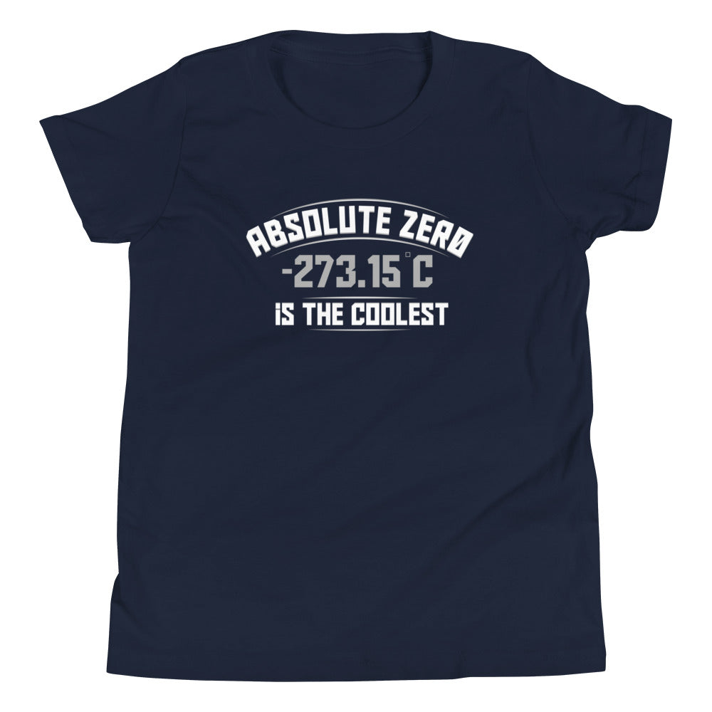 Absolute Zero Is The Coolest Kid's Youth Tee product image 1