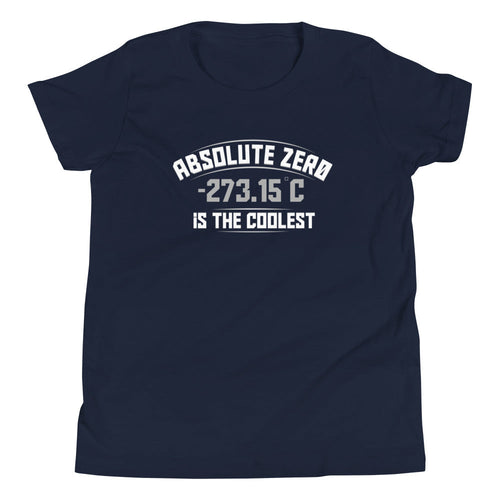 Absolute Zero Is The Coolest Kid's Youth Tee product image 1