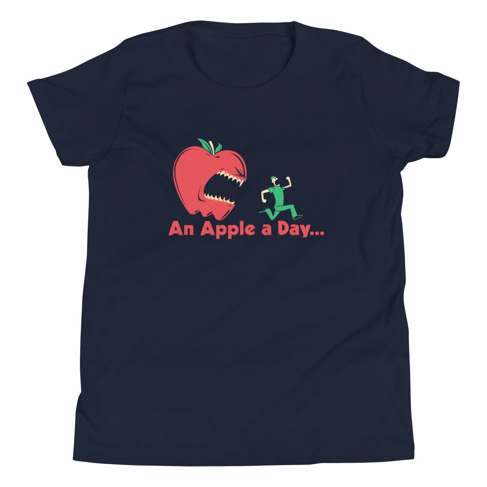 An Apple A Day… Kid's Youth Tee product image 2