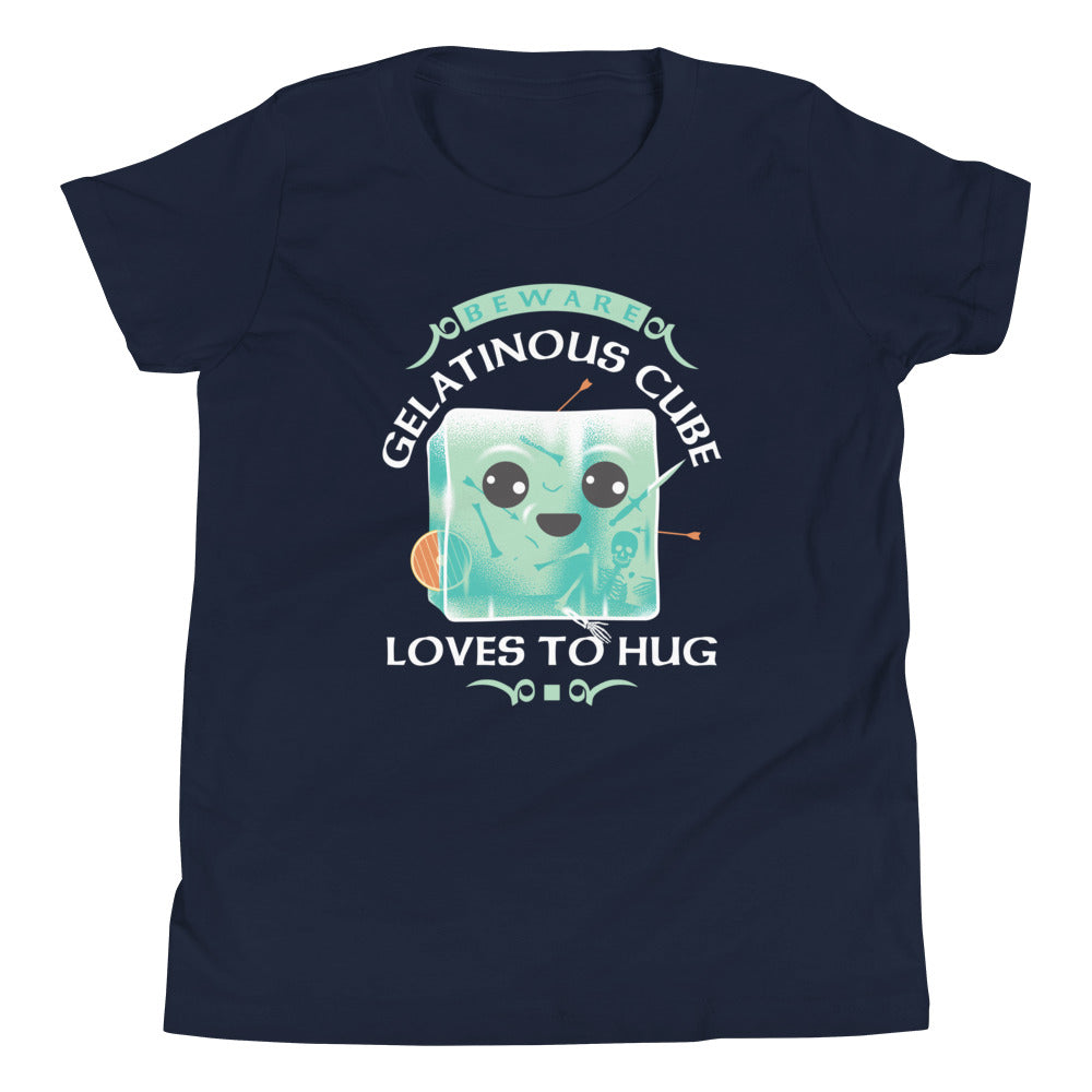 Gelatinous Cube Loves To Hug Kid's Youth Tee product image 2
