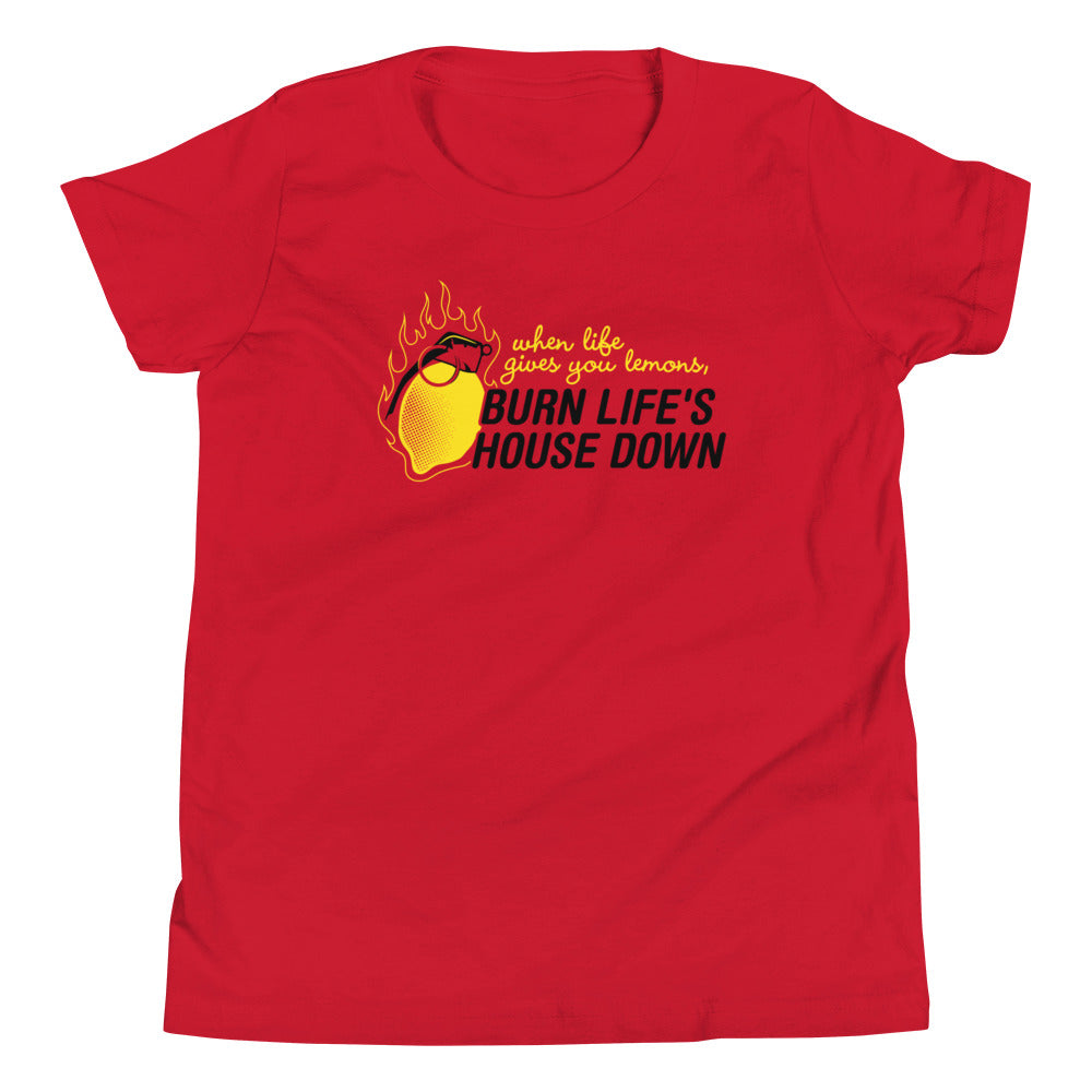 Burn Life's House Down Kid's Youth Tee product image 4