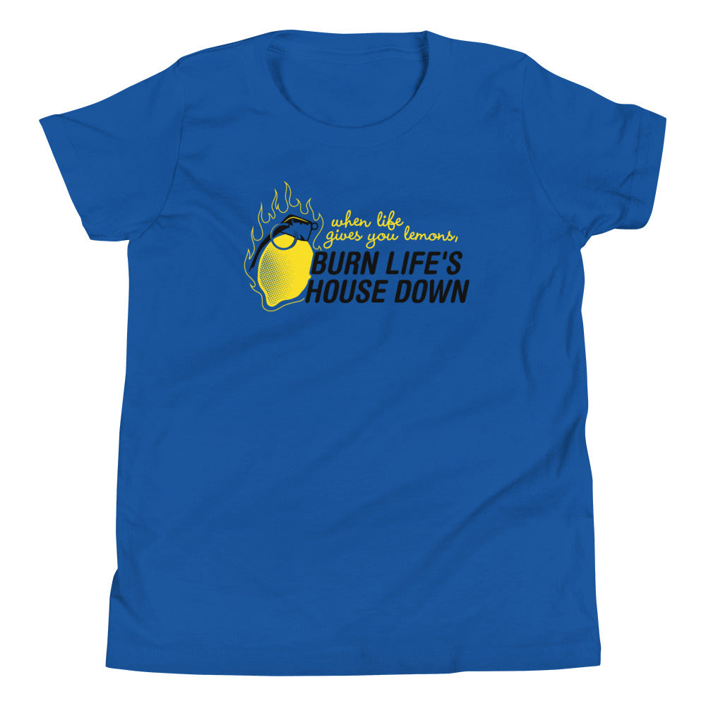 Burn Life's House Down Kid's Youth Tee product image 3