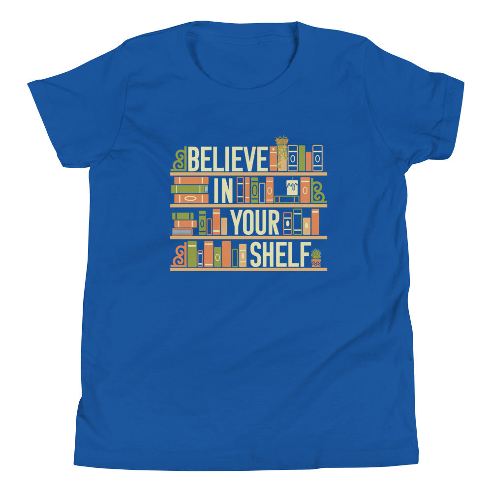 Believe In Your Shelf Kid's Youth Tee product image 5